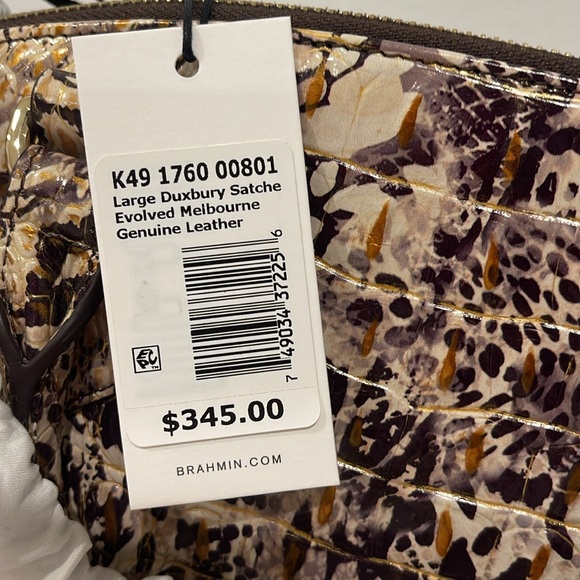 π Brahmin Large Duxbury Nwt Satchel Evolved Melbourne π - Picture 9 of 9